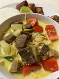 Soto Sapi/Traditional Indonesian Yellow Soup