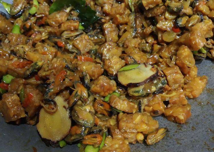 Resep Sambel goreng Kerang tempe bumbu iris, Sempurna