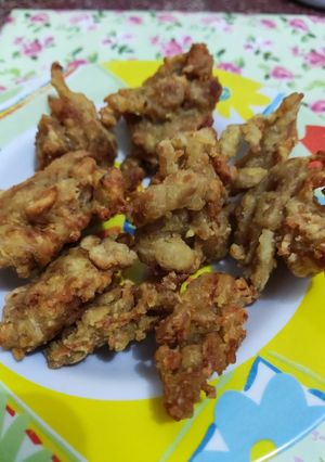 Foto resep 14. Jamur tiram krispi