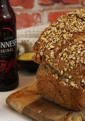 Una foto de Pan de soda con cerveza negra- sin levadura y sin amasar