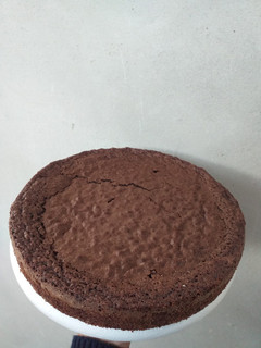 Una foto de Brownie con cacao