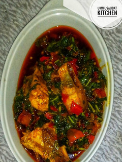 A picture of Vegetable soup.