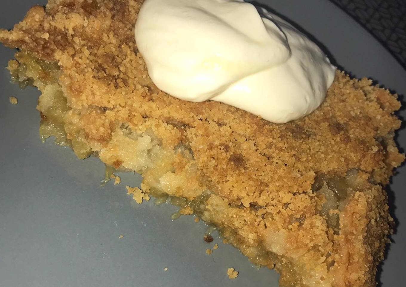 Crumble aux pommes