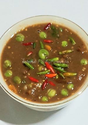 รูปของ น้ำพริกกะปิแมงดา(แมลงดานา)
