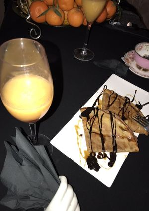 Une photo de Crêpe au chocolat