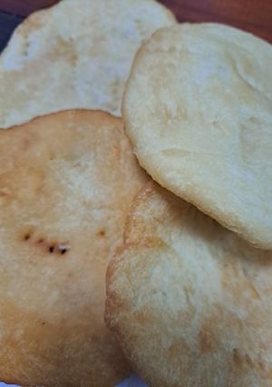Una foto de Torta fritas fáciles y ricas 😋👌