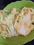 Wombok Omelette (Telur Dadar Sawi Putih)