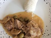 Une photo de blanquette de veau cookeo