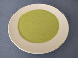 Crema fría de pepino y manzana