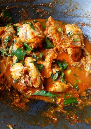 Foto resep Ayam woku bumbu kemangi