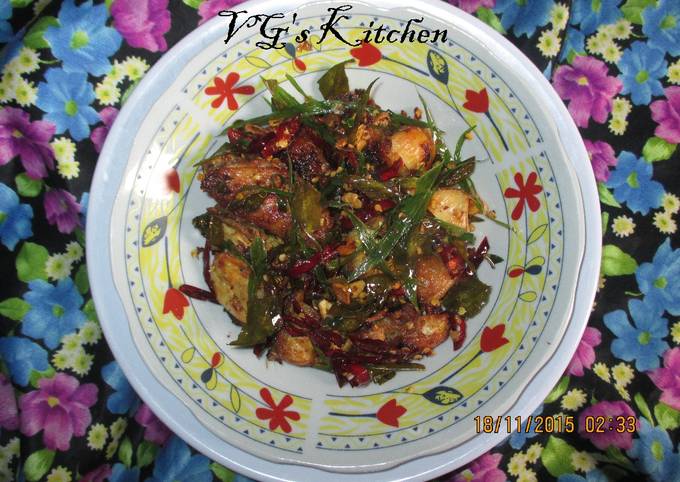 Recipe of Homemade Chicken Catch (AYAM TANGKAP)