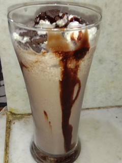 A picture of Chocolate shake.