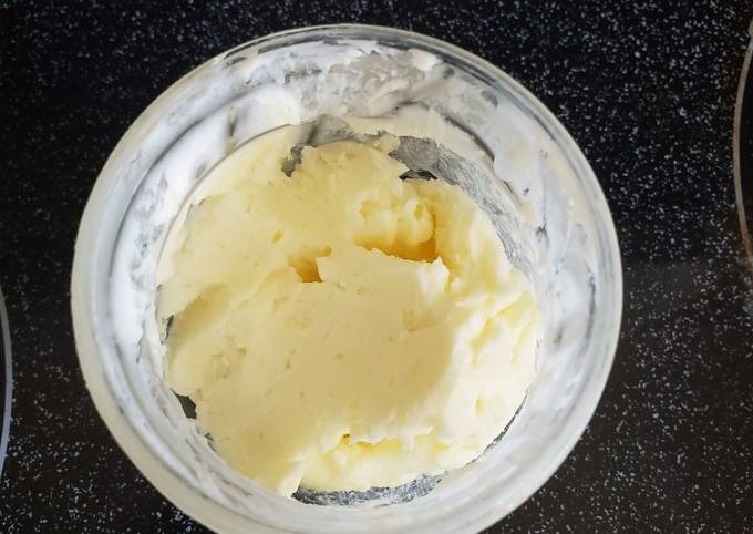 Easy homemade butter