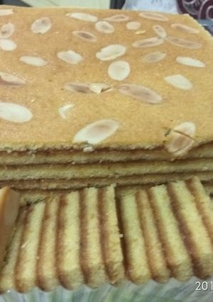Foto resep Lapis nanas palembang