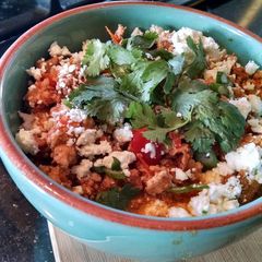 A picture of Turkey Veggie Chili.