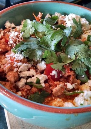 A picture of Turkey Veggie Chili.