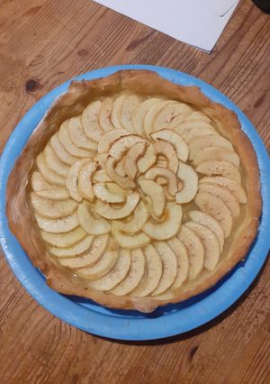 Une photo de Tarte aux pommes saine et légère