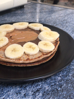 Una foto de Tortitas de avena fáciles 🥞🥞