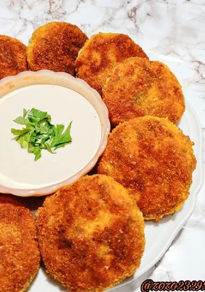 صورة لوصفة أقراص البطاطس 😋
