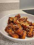 Chicken with gochujang sauce
