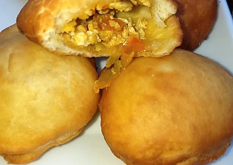 Stuffed fried bread