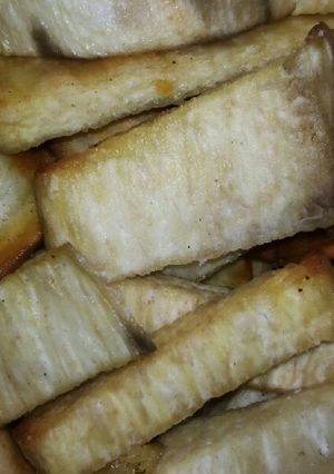A picture of Fried yam.