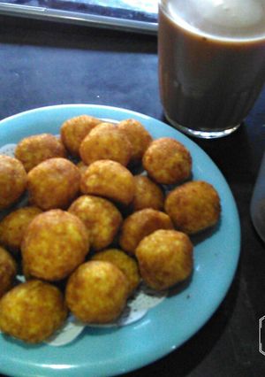 Foto resep Palm cheese ball cookies