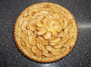 Una foto de Tarta de manzana