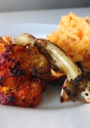 Sült karfiol recept fotója