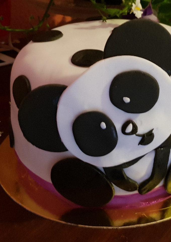 Una foto de Tarta Panda