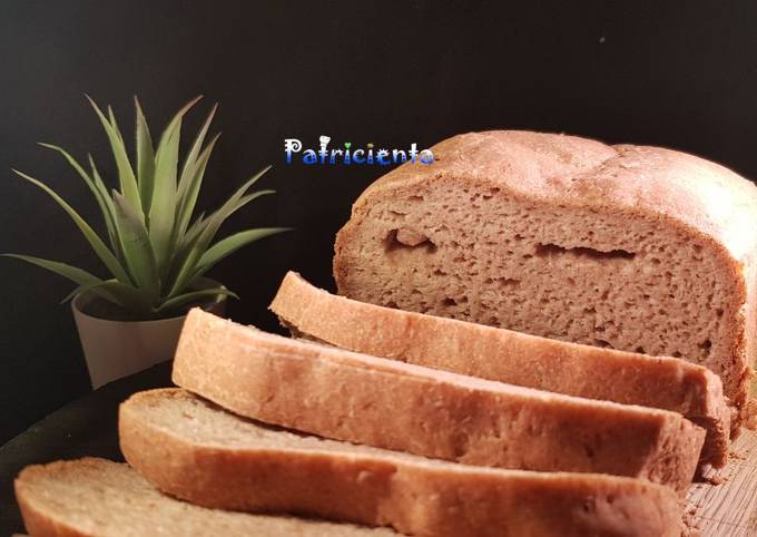 Pan de trigo sarraceno en panificadora (sin gluten) Receta de Patricienta  Cook- Cookpad