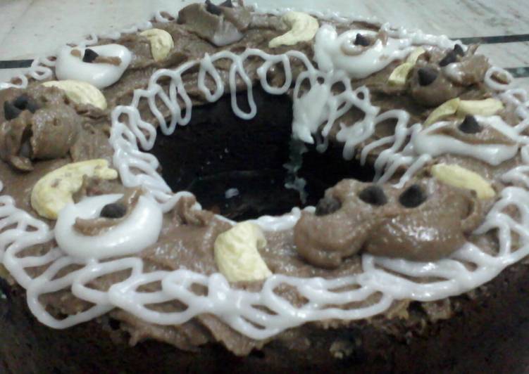 Steps to Prepare DietPerfect Chocolate venilla cake
