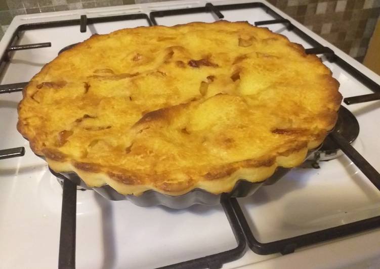 Almás tejpite