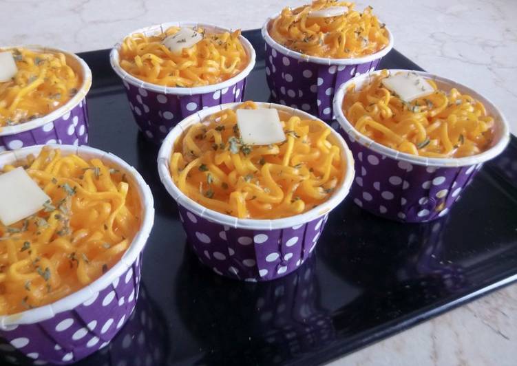 Resep Cheese Noodle Cupcakes yang Lezat Sekali