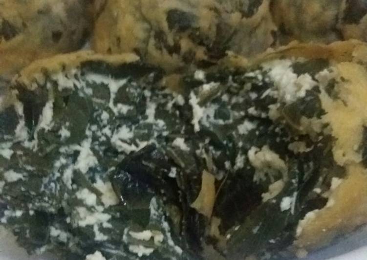 Rolade (daun singkong dan tahu)