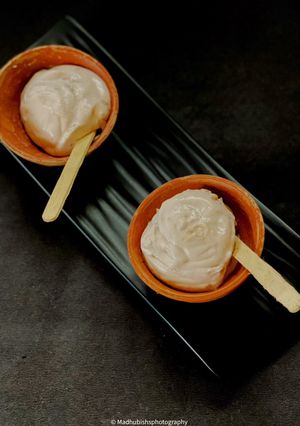 A picture of Gulkand Ice cream.