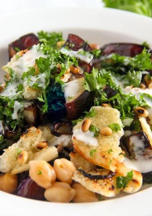 Eggplant Fatteh রেসিপির প্রধান ছবি