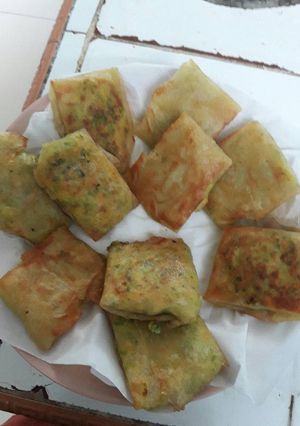Foto resep Martabak telor isi sayur