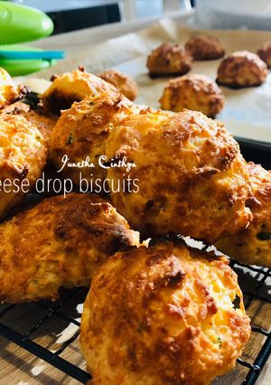 Foto resep Cheese drop biscuits