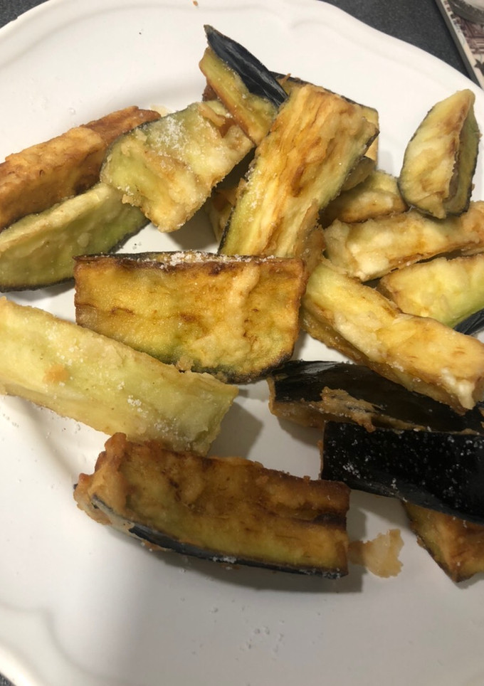 Una foto de Palitos de berenjena