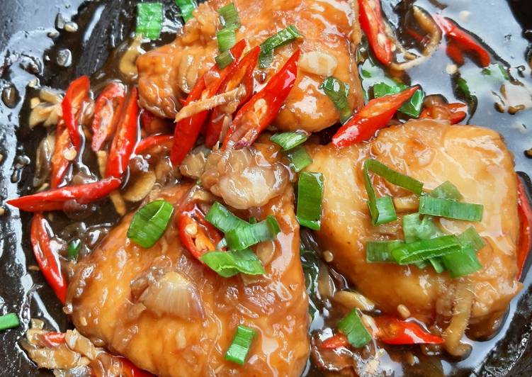 Bumbu Membuat Fillet kakap pedas manis Lezat