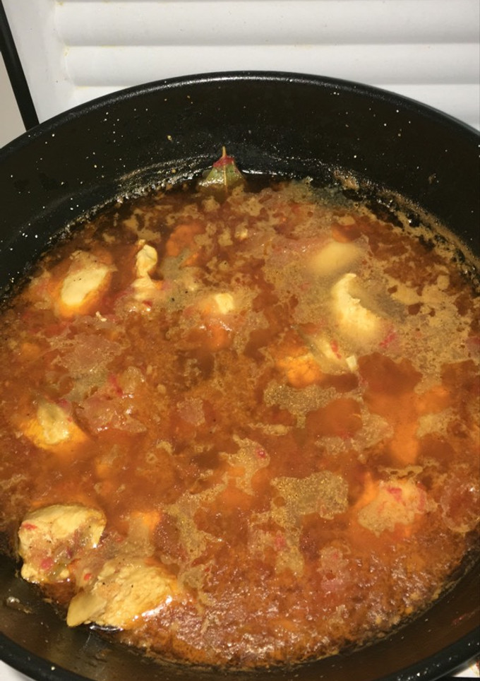Una foto de Arroz con pollo