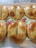 Empanadas chicas de sardinas al horno o en Airfryer