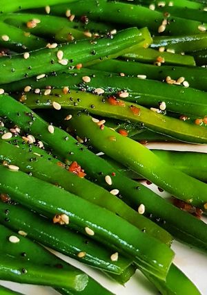 A picture of Vietnamese Style Green Beans.