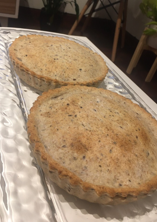 Una foto de Tarta integral de atún