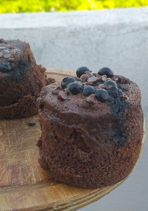 Una foto de Mug cake - tortita individual en taza. Sin azúcar 👌🏼😉