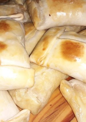 Una foto de Amarritos de pollo y queso