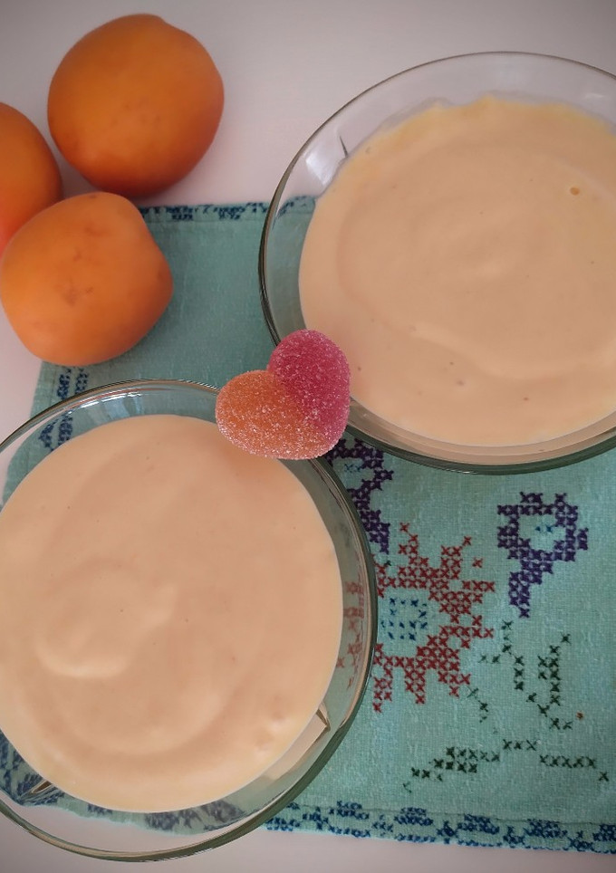 Una foto de Mousse de albaricoques 🍑🥰 #3