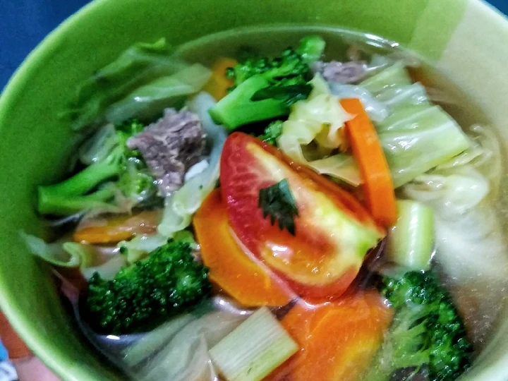 Cara Gampang Membuat Resep Sop Sayur dan Daging Sapi Anti Ribet, Lezat Sekali