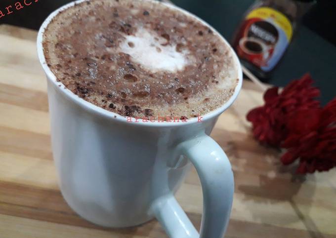 Homemade cappuccino